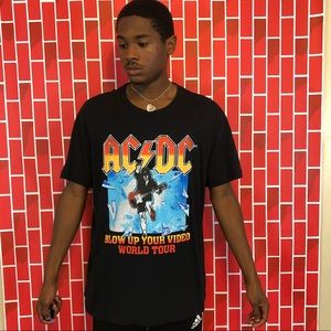 AC/DC blow up your video world tour shirt